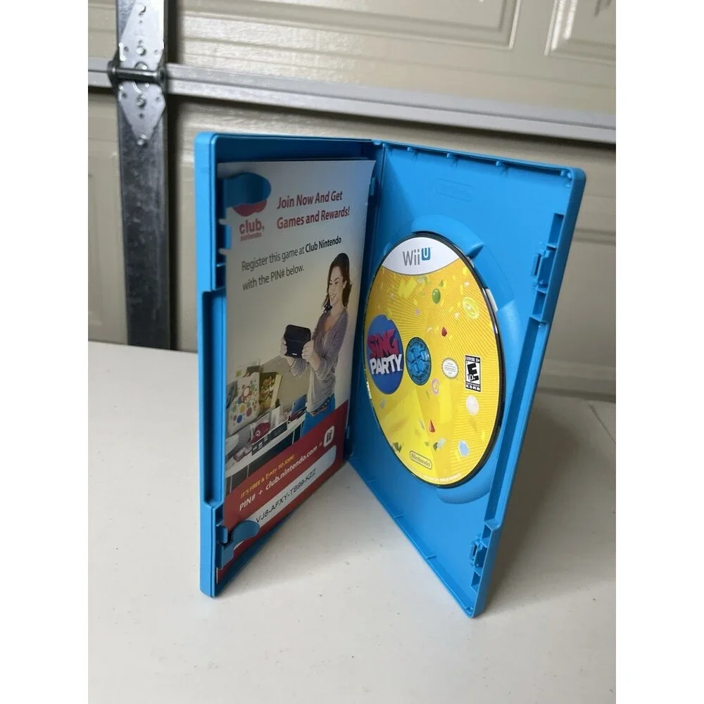 Sing Party & The Voice I Want You Nintendo Wii U  Lot Of 2